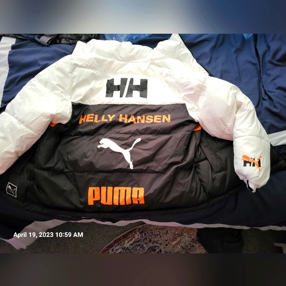 Helly Henson puma collaboration coat